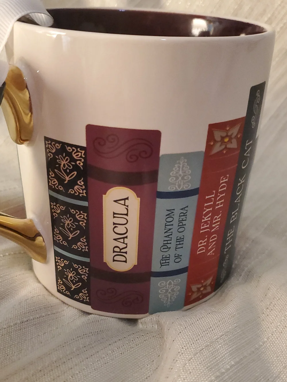 Classic Horror And Gothic Novels Mug